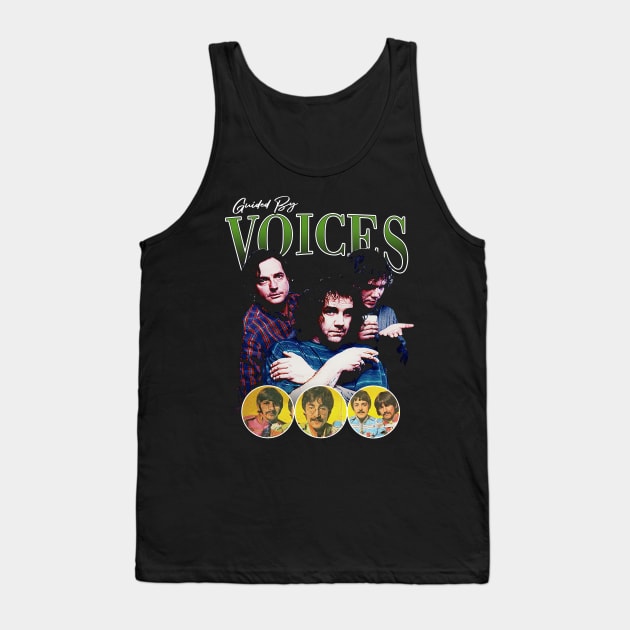 Bee Thousand Blossoms Guided Voices Band T-Shirts, Indie Rock Petals of Fashion Excellence Tank Top by Chibi Monster